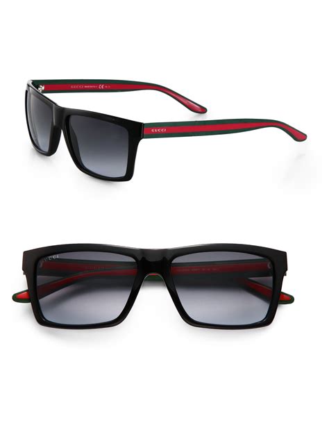 gucci glasses black|black Gucci glasses for men.